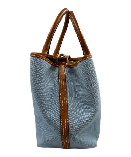 POLO RALPH LAUREN（ポロ・ラルフローレン）POLO RALPH LAUREN (ポロ・ラルフローレン) 2WAYトートバッグ スカイブルーの古着・服飾アイテム