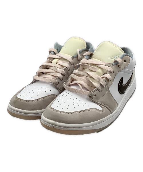 NIKE（ナイキ）NIKE (ナイキ) スニーカー　AIR JORDAN1 LOW（エアジョーダン1 ロー） ベージュ サイズ:SIZE 28.5cmの古着・服飾アイテム