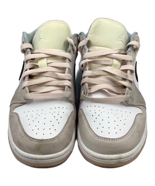 NIKE（ナイキ）NIKE (ナイキ) スニーカー　AIR JORDAN1 LOW（エアジョーダン1 ロー） ベージュ サイズ:SIZE 28.5cmの古着・服飾アイテム
