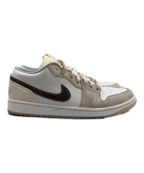 NIKE（ナイキ）NIKE (ナイキ) スニーカー　AIR JORDAN1 LOW（エアジョーダン1 ロー） ベージュ サイズ:SIZE 28.5cmの古着・服飾アイテム
