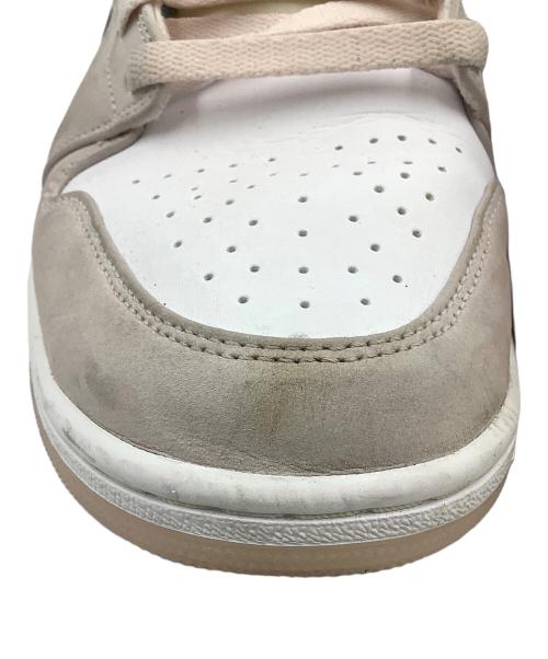 NIKE（ナイキ）NIKE (ナイキ) スニーカー　AIR JORDAN1 LOW（エアジョーダン1 ロー） ベージュ サイズ:SIZE 28.5cmの古着・服飾アイテム