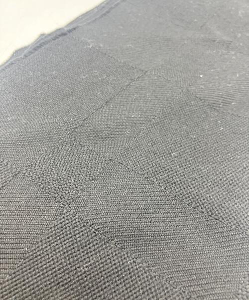 BLACK LABEL CRESTBRIDGE（ブラックレーベル クレストブリッジ）BLACK LABEL CRESTBRIDGE (ブラックレーベル クレストブリッジ) ウールマフラー ブラックの古着・服飾アイテム