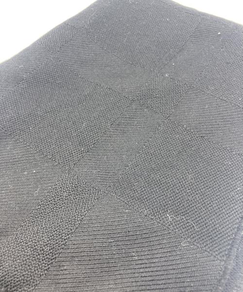BLACK LABEL CRESTBRIDGE（ブラックレーベル クレストブリッジ）BLACK LABEL CRESTBRIDGE (ブラックレーベル クレストブリッジ) ウールマフラー ブラックの古着・服飾アイテム