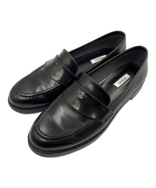 OHGA（オオガ）OHGA (オオガ) ビジューセットローファー ブラック サイズ:23.5の古着・服飾アイテム