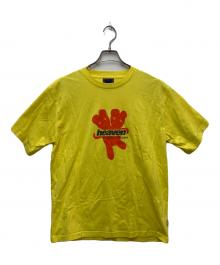 Heaven by Marc Jacobs（ヘブンバイマークジェイコブス）の古着「ヘブン ロゴ Tシャツ」｜イエロー