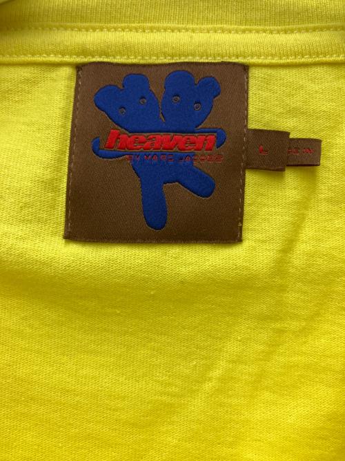 Heaven by Marc Jacobs（ヘブンバイマークジェイコブス）Heaven by Marc Jacobs (ヘブンバイマークジェイコブス) ヘブン ロゴ Tシャツ イエロー サイズ:Lの古着・服飾アイテム