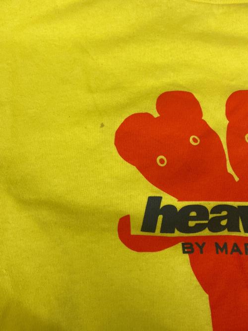 Heaven by Marc Jacobs（ヘブンバイマークジェイコブス）Heaven by Marc Jacobs (ヘブンバイマークジェイコブス) ヘブン ロゴ Tシャツ イエロー サイズ:Lの古着・服飾アイテム