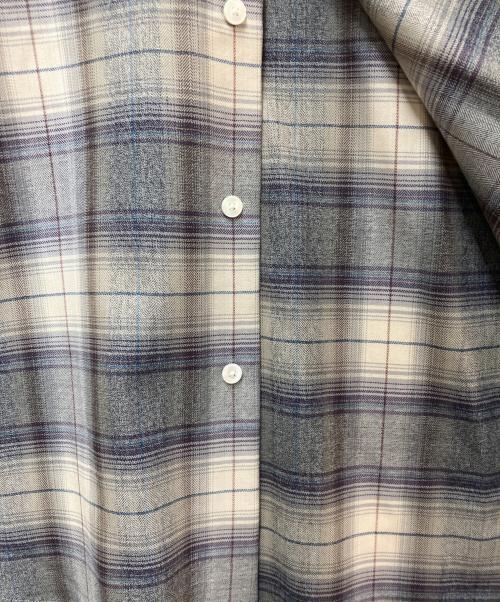 AURALEE（オーラリー）AURALEE (オーラリー) 長袖シャツ グレー サイズ:SIZE 5の古着・服飾アイテム