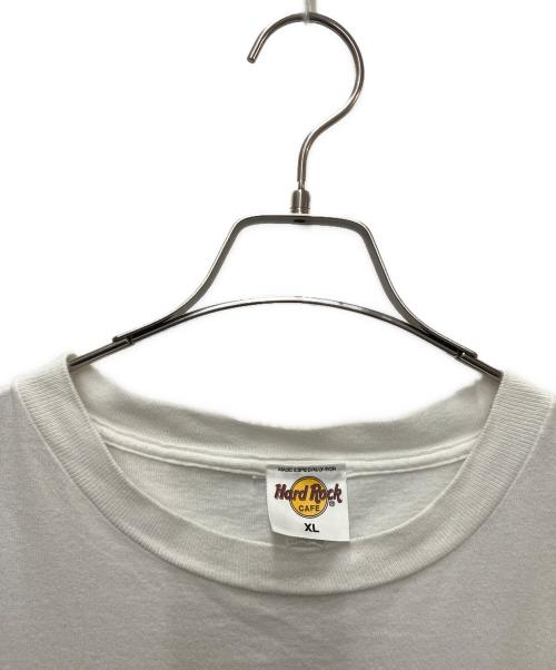 Hard Rock cafe（ハードロックカフェ）Hard Rock cafe (ハードロックカフェ) 半袖カットソー ホワイト サイズ:XLの古着・服飾アイテム