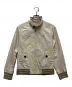 BURBERRY BLACK LABELバーバリーブラックレーベル）の古着「ブルゾン」｜アイボリー