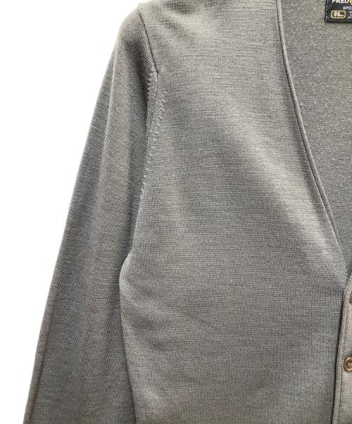 FRED PERRY（フレッドペリー）FRED PERRY (フレッドペリー) 薄手カーディガン グレー サイズ:38の古着・服飾アイテム