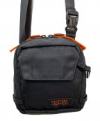 MYSTERY RANCHミステリーランチ）の古着「ショルダーポーチ」｜ブラック×オレンジ