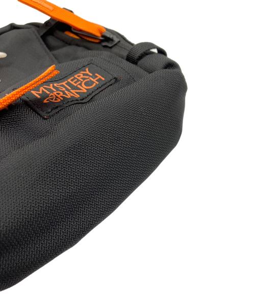 MYSTERY RANCH（ミステリーランチ）MYSTERY RANCH (ミステリーランチ) ショルダーポーチ ブラック×オレンジの古着・服飾アイテム