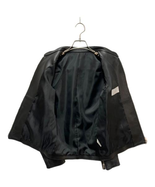 LIDnM（リドム）LIDnM (リドム) シングルライダースジャケット ブラック サイズ:Sの古着・服飾アイテム