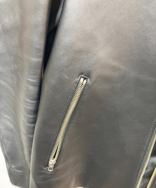 LIDnM（リドム）LIDnM (リドム) シングルライダースジャケット ブラック サイズ:Sの古着・服飾アイテム