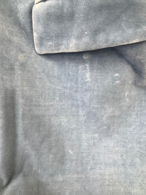DOROTHEE SCHUMACHER（ドロシーシューマッハ）DOROTHEE SCHUMACHER (ドロシーシューマッハ) ベロアジャケット スカイブルー サイズ:SIZE 1の古着・服飾アイテム