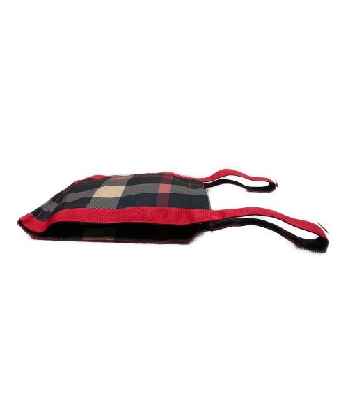 CRESTBRIDGE（クレストブリッジ）CRESTBRIDGE (クレストブリッジ) トートバッグ レッド×ブラック 未使用品の古着・服飾アイテム