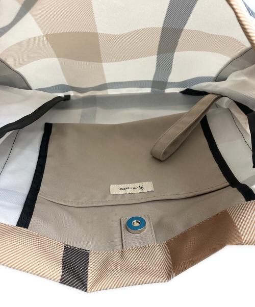 CRESTBRIDGE（クレストブリッジ）CRESTBRIDGE (クレストブリッジ) トートバッグ ブラック×ベージュ 未使用品の古着・服飾アイテム