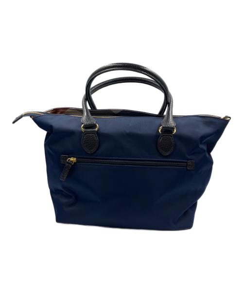 BLUE LABEL CRESTBRIDGE（ブルーレーベルクレストブリッジ）BLUE LABEL CRESTBRIDGE (ブルーレーベルクレストブリッジ) トートバッグ ブルーの古着・服飾アイテム