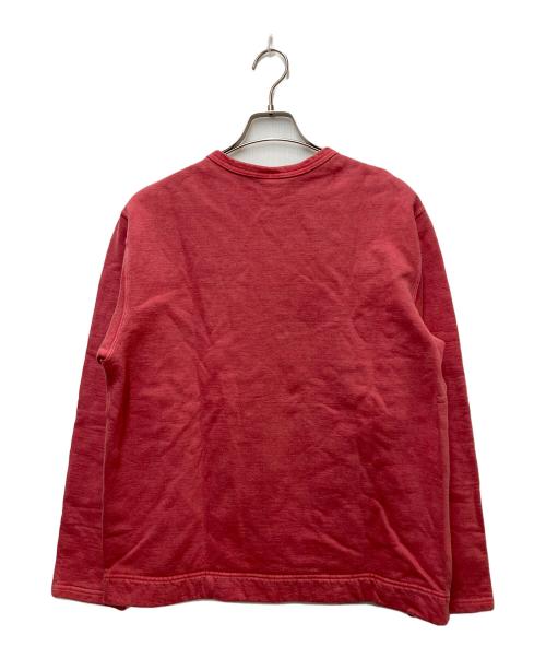 good on（グッドオン）good on (グッドオン) スウェットカーディガン ピンク サイズ:Mの古着・服飾アイテム