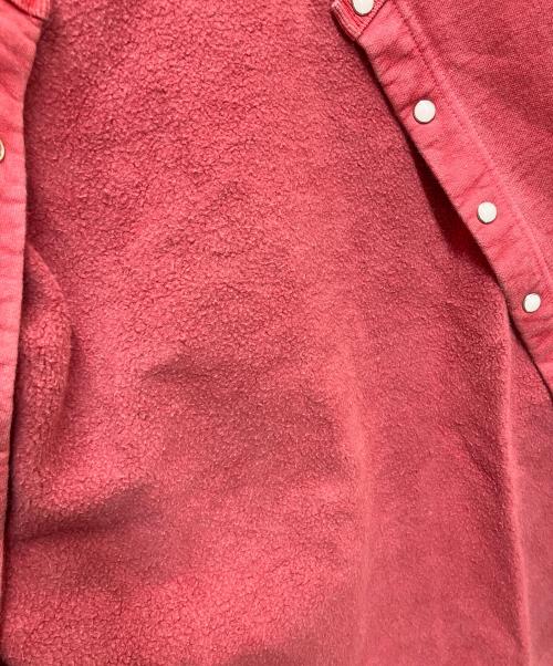 good on（グッドオン）good on (グッドオン) スウェットカーディガン ピンク サイズ:Mの古着・服飾アイテム