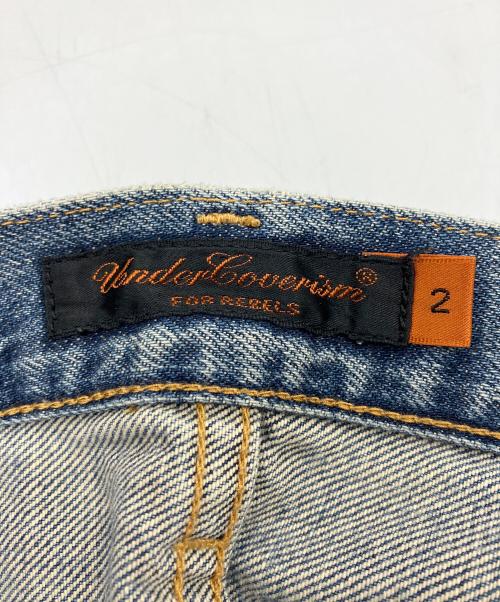 UNDERCOVER（アンダーカバー）UNDERCOVER (アンダーカバー) デニムパンツ インディゴ サイズ:2の古着・服飾アイテム