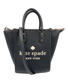 Kate Spade（ケイトスペード）の古着「エラ ミニ トートバッグ」｜ブラック