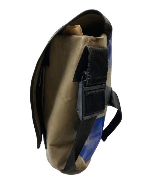 FREITAG（フライターグ）FREITAG (フライターグ) ショルダーバッグ ベージュ×ブルーの古着・服飾アイテム