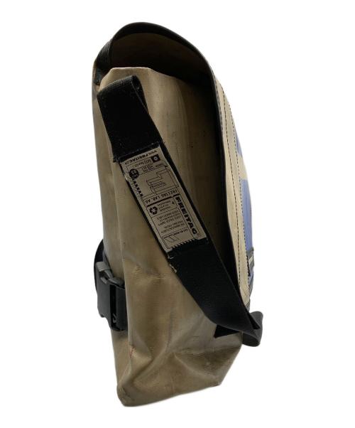 FREITAG（フライターグ）FREITAG (フライターグ) ショルダーバッグ ベージュ×ブルーの古着・服飾アイテム