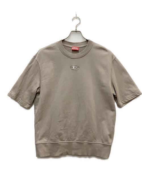 DIESEL（ディーゼル）DIESEL (ディーゼル) 半袖カットソー ベージュ サイズ:SIZE Sの古着・服飾アイテム
