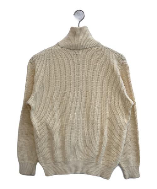 POLO RALPH LAUREN（ポロ・ラルフローレン）POLO RALPH LAUREN (ポロ・ラルフローレン) ニットジャケット アイボリー サイズ:SIZE Lの古着・服飾アイテム