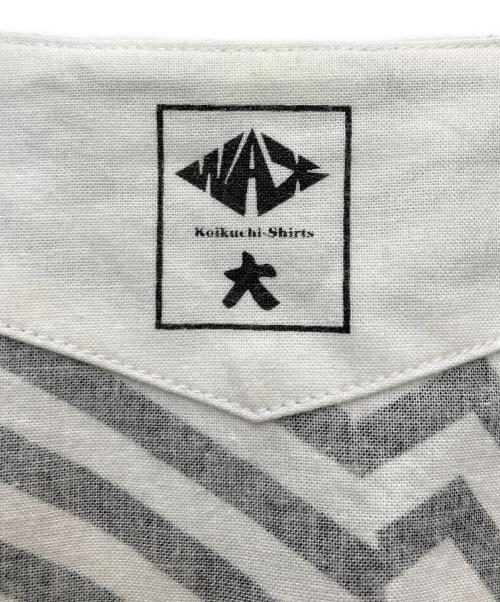 WAX（ワックス）WAX (ワックス) 長袖シャツ ブラック サイズ:大の古着・服飾アイテム