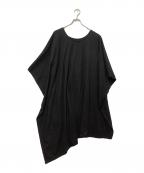 ISSEY MIYAKEイッセイミヤケ）の古着「変形カットソー」｜ブラック