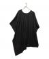 ISSEY MIYAKE（イッセイミヤケ）の古着「変形カットソー」｜ブラック