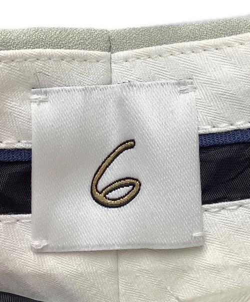 6(ROKU) BEAUTY&YOUTH（ロク ビューティーアンドユース）6(ROKU) BEAUTY&YOUTH (ロク ビューティーアンドユース) パンツ グリーン サイズ:34の古着・服飾アイテム