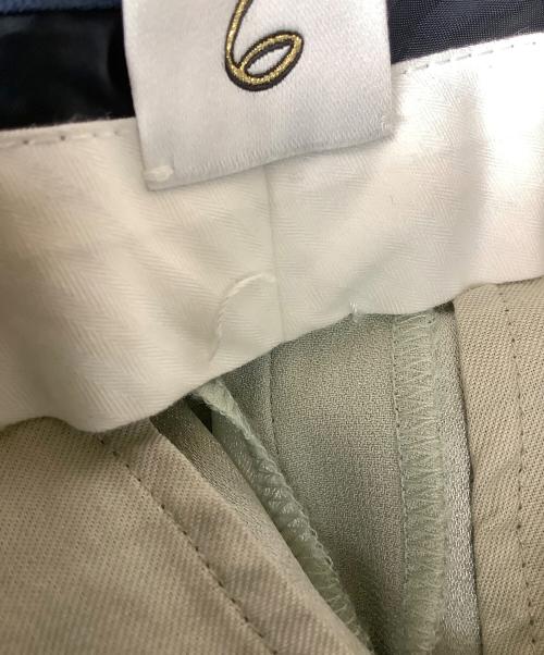 6(ROKU) BEAUTY&YOUTH（ロク ビューティーアンドユース）6(ROKU) BEAUTY&YOUTH (ロク ビューティーアンドユース) パンツ グリーン サイズ:34の古着・服飾アイテム