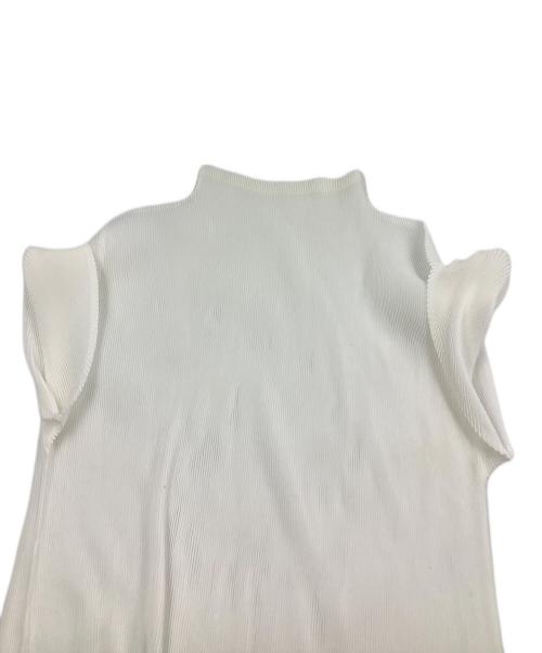 PLEATS PLEASE（プリーツプリーズ）PLEATS PLEASE (プリーツプリーズ) 半袖カットソー ホワイト サイズ:Freeの古着・服飾アイテム