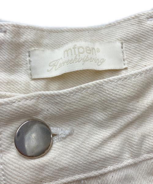 mfpen（エムエフペン）mfpen (エムエフペン) デニムパンツ ホワイト サイズ:SIZE Sの古着・服飾アイテム