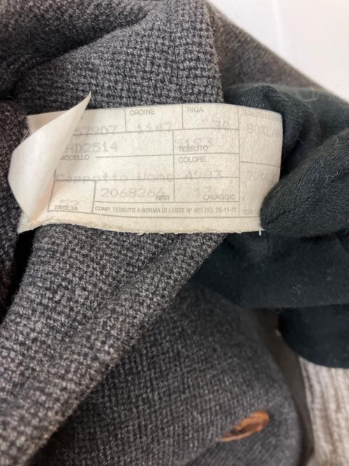 GIORGIO ARMANI（ジョルジョアルマーニ）GIORGIO ARMANI (ジョルジョアルマーニ) ウールコート グレー サイズ:SIZE 50の古着・服飾アイテム