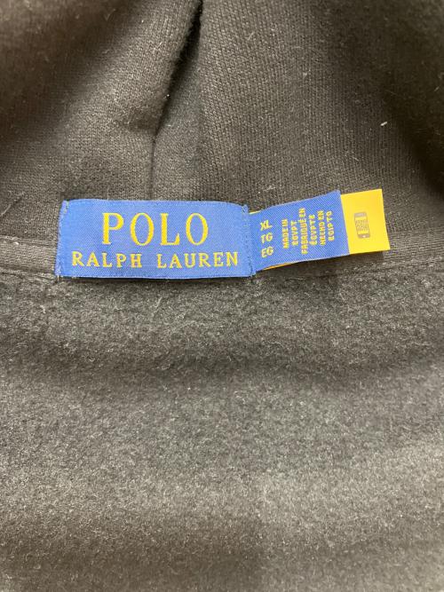 POLO RALPH LAUREN（ポロ・ラルフローレン）POLO RALPH LAUREN (ポロ・ラルフローレン) パーカー ブラック サイズ:SIZE XLの古着・服飾アイテム