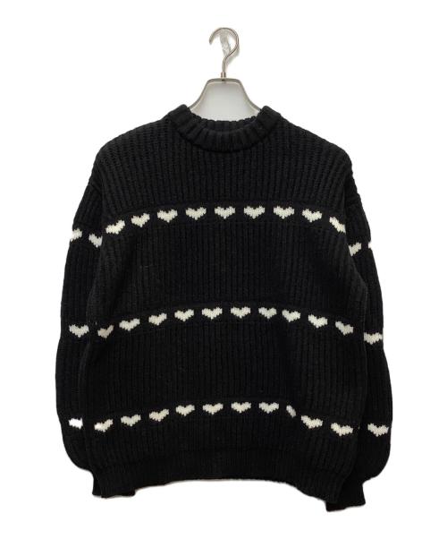 THE TOE（ザ・トゥー）THE TOE (ザ・トゥー) 厚手ニット ブラック サイズ:SIZE Freeの古着・服飾アイテム
