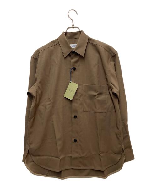 JOHN SMEDLEY（ジョンスメドレー）JOHN SMEDLEY (ジョンスメドレー) 長袖シャツ ブラウン サイズ:1の古着・服飾アイテム