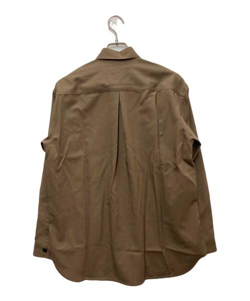 JOHN SMEDLEY（ジョンスメドレー）JOHN SMEDLEY (ジョンスメドレー) 長袖シャツ ブラウン サイズ:1の古着・服飾アイテム