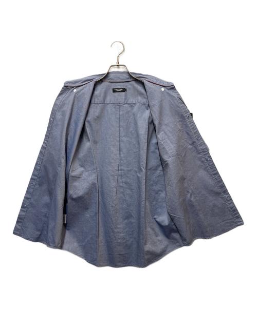 BLACK LABEL CRESTBRIDGE（ブラックレーベル クレストブリッジ）BLACK LABEL CRESTBRIDGE (ブラックレーベル クレストブリッジ) 半袖シャツ ネイビー サイズ:42の古着・服飾アイテム