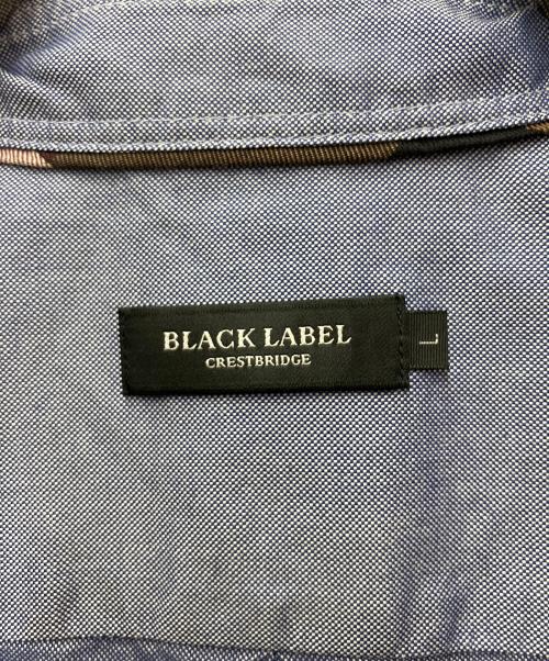 BLACK LABEL CRESTBRIDGE（ブラックレーベル クレストブリッジ）BLACK LABEL CRESTBRIDGE (ブラックレーベル クレストブリッジ) 半袖シャツ ネイビー サイズ:42の古着・服飾アイテム