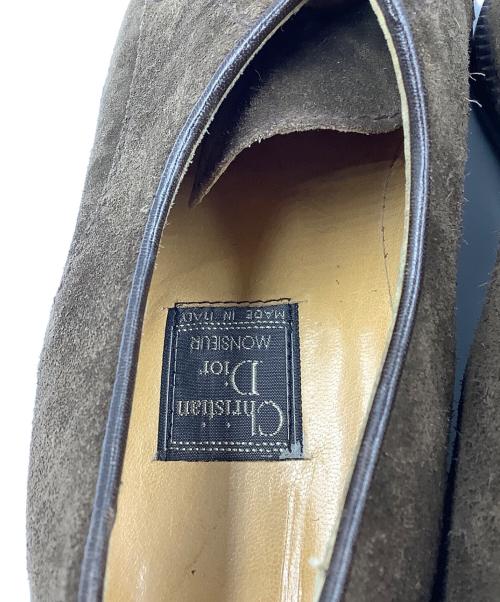 Christian Dior（クリスチャン ディオール）Christian Dior (クリスチャン ディオール) ドレスシューズ カーキ サイズ:7の古着・服飾アイテム