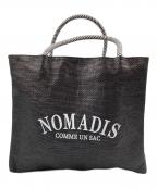 NOMADISノマディス）の古着「リバーシブルトートバッグ」｜ブラック