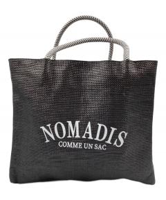 中古・古着通販】NOMADIS (ノマディス) CREW PRT レザー巾着ショルダー