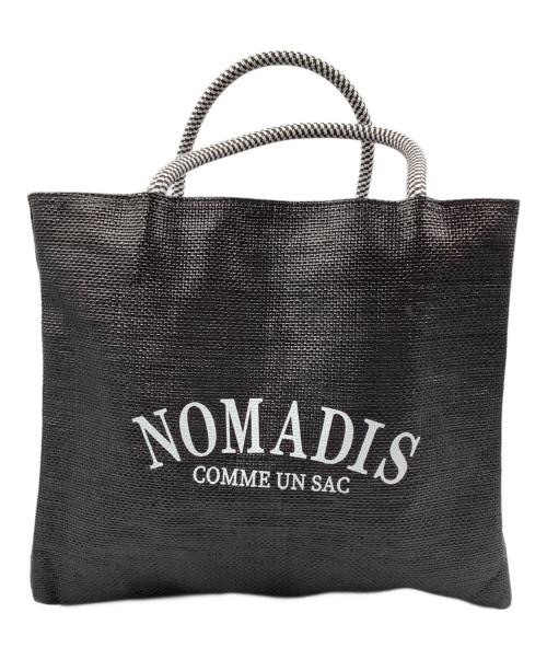 NOMADIS（ノマディス）NOMADIS (ノマディス) リバーシブルトートバッグ ブラックの古着・服飾アイテム