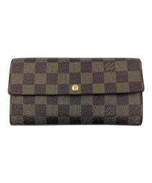 LOUIS VUITTON（ルイ ヴィトン）の古着「長財布」｜ブラウン